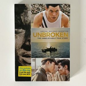 Unbroken DVD The Unbelievable True Story Survival Resilience Redemption